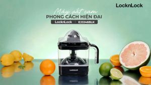 Máy Vắt Cam Thế Hệ Mới Locknlock Citrus Juicer 09L EJJ246BLK (EJJ246) - Hàng Chính Hãng