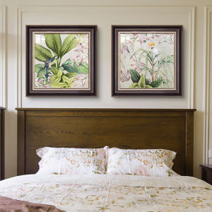 YASISHA | Rustic French Style Wall Art for Master Bedroom
