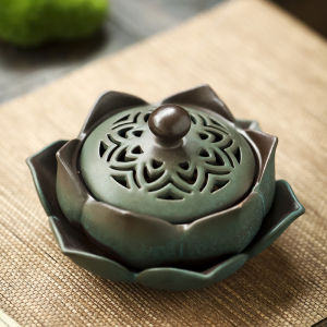 Home Decorative Creative Lotus Incense Burner