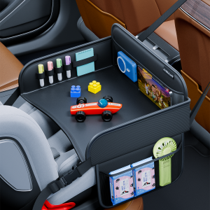 Waterproof Car Seat Baby Safety Seat Tray Table Children Storage Multifunctional Pushchair Board Portable Table Surface Treatment