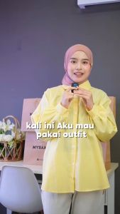 Mybamus Gladys Layer Stripe Tops - Atasan Wanita