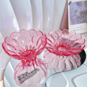 Bát Đựng Salad Bằng Thủy Tinh Pha Lê Cổ Điển Thiết Kế Đồ Ăn Nhẹ Bát Đựng Kem Hình Cánh Bướm Bát Đựng Trái Cây Chén Nhỏ