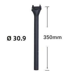 ELITAONE Carbon Cốt Yên Xe Đạp 135g Nhẹ Mờ Một Chiều 27.2/30.9/31.6mm Cốt Yên Xe Đạp Đường Trường Và MTB 63C