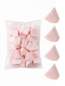 50PCS Fan Shaped Makeup Puff Makeup SpongeSuitable for Powder Concealer makeup applicator Powder Puff Beauty tools