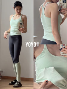 Áo Tập Thể Dục Thể Thao Một Mảnh Có Đệm Ngực Yoga Yoyo Áo Ngực Nâng Đỡ Cao Thấm Hút Mồ Hôi Mùa Hè Cho Nữ