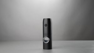 Automatic Pepper Grinder Salt And Pepper Grinder USB Rechargeable Adjustable Coarseness Spice Mill With LED Light Kitchen Tool