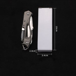 JUSTINLAU 1PC 18in1 Multifunctional Folding Tool Suitable for Outdoor Camping Hiking Survival Portable Multifunctional Tool