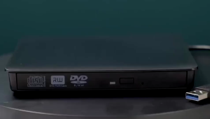 External DVD USB 3.0 High Speed DL RW Burner CD Writer Slim Portable Optical Drive for Laptop PC Computer Windows/Mac Burner DVD Portatil
