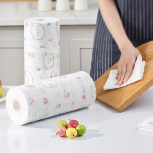 MR | ผ้าเช็ดทำความสะอาดครัวใช้ได้ทั้งแห้งและเปียกแบบใช้แล้วทิ้ง