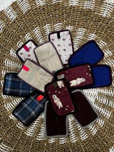 Juragan 47 - Cempal Kain Anti Panas 2pcs - Jampel Panci Wajan Kain Lap Anti Panas - Pengangkat Panci - Pelindung Tangan