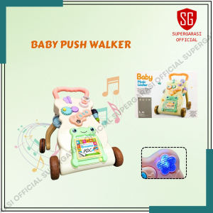 Mainan baby push walker alat bantu jalan baby alat dorong bayi