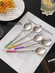 SHELI | Luxury Titanium Elegant Western Dining Spoons