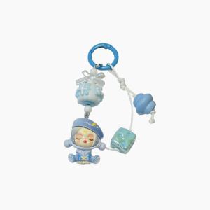 Tự làm đồ treo móc khóa tinh tế và búp bê dễ thương mặt dây chuyền điện thoại di động móc khóa túi đồ trang trí treo lên