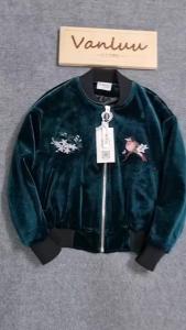Áo Khoác Nữ Áo Khoác Thêu Áo Khoác Sukajan Jacket Cho Nữ Áo Khoác Bomber Nữ Thêu Họa Tiết Thời Trang