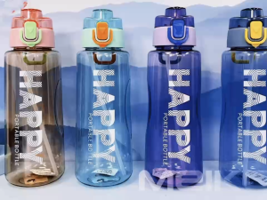 New trendy boys portable high-value double drinking cups for students outdoor sports fitness and fall prevention large capacity cups