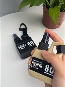 ถุง 80 มล สำหรับ ตั้งแคมป์กลางแจ้งขวดการฆ่าเชื้อแอลกอฮอล์ ความละเอียด 12.1 มม สำหรับการดึงเดินทางแบบกดชนิดย่อยบรรจุภัณฑ์พกพา