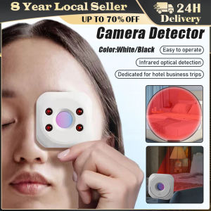 Infrared Camera Detector for Hotel Hidden Portable Pinhole Scanner Detect Gadget Anti-Peeping Security Protection with LED Light