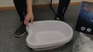 Foot Spa Bath Ion Ionic Detox Round Array Health Therapy Cleanse Foot Bath Vibrat Whirlpool Care