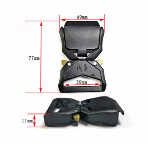 Aluminum Alloy Tactical Belt Buckle Quick Release for Rucksacks 38mm Webbing Mens Belt Buckle Accessory