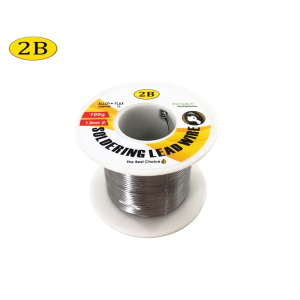 2B Soldering Lead Wire1.0mm Solder Tin Melt 1 Roll for Electronics Electrical Solder SLW-10100
