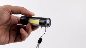 Mibo lbinaly Senter LED USB Rechargeable XPE Q5 COB 2300 Lumens - 1517