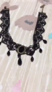 Black Lace Necklace Chokers Vintage Style Female Gothic Wedding Fashion Necklace With Pendant