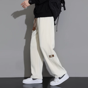 TUCANO | Thick Fleece Loose Wide Leg Trousers