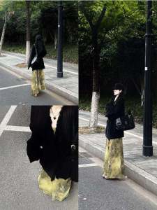 plus Size Womens Black Loose Sweater Jacket Autumn Winter Slimming Fashion Set Casual Style Female Outerwear Ensemble