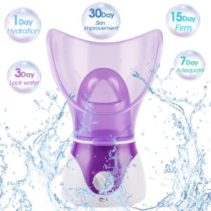 YOOKIILYE เครื่องพ่นไอน้ำให้ความร้อนใบหน้านึ่งหน้าเครื่องเครื่องทำความสะอาดรูขุมขนทำให้ผิวชุ่มชื่นหมอกร้อนดูแลเครื่องเพิ่มความชุ่มชื้นสปาที่บ้าน