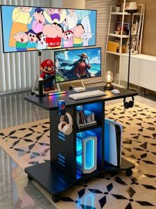 ZHUOHE | Portable Gaming Desk Computer Desk for Single Person Use