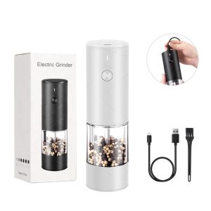Electric Pepper Grinder/Kitchen Utensils/Rose Salt/Automatic Pepper Powder Grinder/Rechargeable Pepper Grinder/PM005W