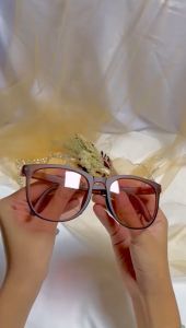 Kacamata Hitam Terbaru Lipat Sunglasses Anti UV Wanita Import Kacamata Fashion