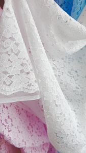 ผ้าลูกไม้ราเชลเกาหลี เนื้อนิ่ม ผ้าลูกไม้ตัดเสื้อ ผ้าลูกไม้ราเชลเกาหลี เนื้อนิ่ม ผ้าลูกไม้ตัดเสื้อ