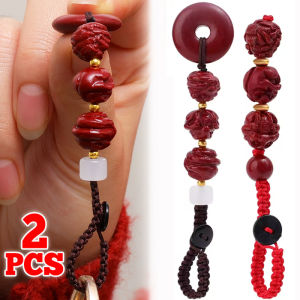 พวงกุญแจรถจักรราศีทองทรายสีม่วง2ชิ้นเลียนแบบ Cinnabar Trine ราศีโชคดีจี้รถ Kado Ulang Tahun เครื่องราง