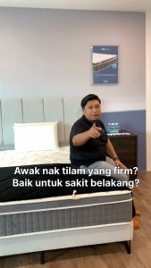 Tilam URBAN SPRING – 10” Tilam Pro Firm Lebih Keras Spring Poket Kurang Gegaran Fabrik Kait [JAMINAN 10 TAHUN]