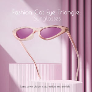 OQ BOGA 12 Phong Cách Thời Trang Nữ Khung Mắt Mèo Kính Mát Nữ Nhiều Màu Sắc Bảo Vệ Mắt Kính Chống Nắng
