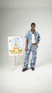 DENIMITUP work shirt denim - Parisian Blue Wash - Baju Pria