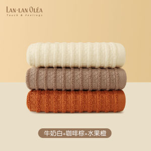 Khăn Mặt Vải Cotton Nguyên Chất LANlan Khăn Mặt Mỏng Thấm Hút Nhanh Khô Không Rụng Lông Dùng Cho Cả Nam Và Nữ