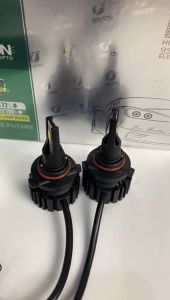 LAMPU UTAMA MOBIL 2 PCS RAYTON 1Set C06 9005 9006 9012 H11 WHITE WHITE KIPAS RTD LED 40 WATT 12-24V SUPER CAR