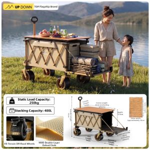 UP DOWN | Folding Reclinable Camp Wagon