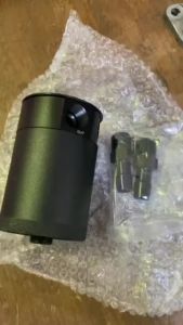 2-Port ถังดักไอน้ํามันเครื่อง กระปุกดักไอน้ํามันเครื่อง อะไหล่รถยนต์