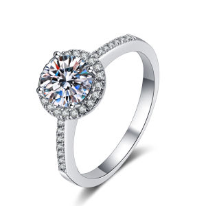 KAFANDENG | Moissanite Princess Square Diamond Ring 1 Ct