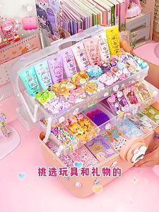 Hot sales 1008PCS DIY Guka sticker Set Full Set CUCKOO Material Package Sticker Kids Keychain DIY Hand Tools Guka Gift Goo card 咕卡 咕盘 贴纸 咕卡套装 咕卡材料