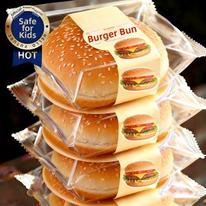 GUOSHENGJING | Nutritious Child-friendly No Additives Half-made Hamburger Buns