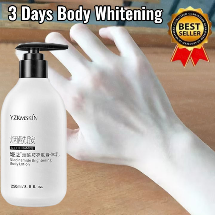 Just 3 Days 100 Whitening Body Lotion Effective Permanent Whitening