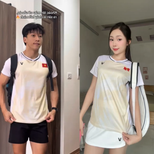 Áo Cầu Lông Quần Cầu Lông Bộ Cầu Lông Nam Nữ Chuyên Nghiệp Vải Thoáng Khí A926 - V Badwear