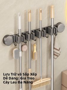 youqin | Suction Wall Mounted Hook Bathroom Storage Rack
