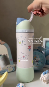 【100% Genuine】Owala x Cinnamoroll Freesip Water Bottle 24oz 32oz Built-In Straw Keeps Cold for 12 Hours. Stainless Steel 304 Bpa Free for Sports and Travel.