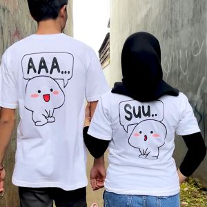 Cocol Store - Kaos Pentol Couple Aaa Suu