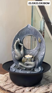 Thác nước phong thủy mini để bàn ( 23.5x23.5x28cm) ( mã 7258053AL-2 )